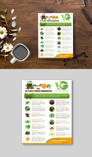 Flyer Design by debdesign for VG Wellness LLC | Design: #23737821