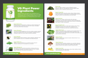 Flyer Design by Benson M. for VG Wellness LLC | Design: #23772270