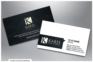 Business Card Design by  Artman for this project | Design: #3030662