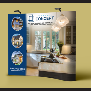 Design de Stand d'Exposition par Designers Hub pour Fenêtres Concept | Design : #23749957