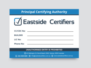 Design de Panneau par Infinitive Technology pour Eastside Certifiers | Design : #23734576