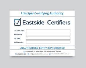 Design de Panneau par Infinitive Technology pour Eastside Certifiers | Design : #23734577