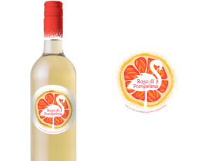 Wine Label design for a Grapefruit flavored wine  | Diseño Gráfico por MilM