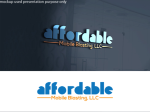 Affordable Mobile Blasting, LLC | Logo-Design von Juli creation