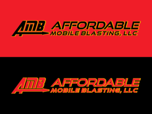Affordable Mobile Blasting, LLC | Logo Design by fatiyadesign