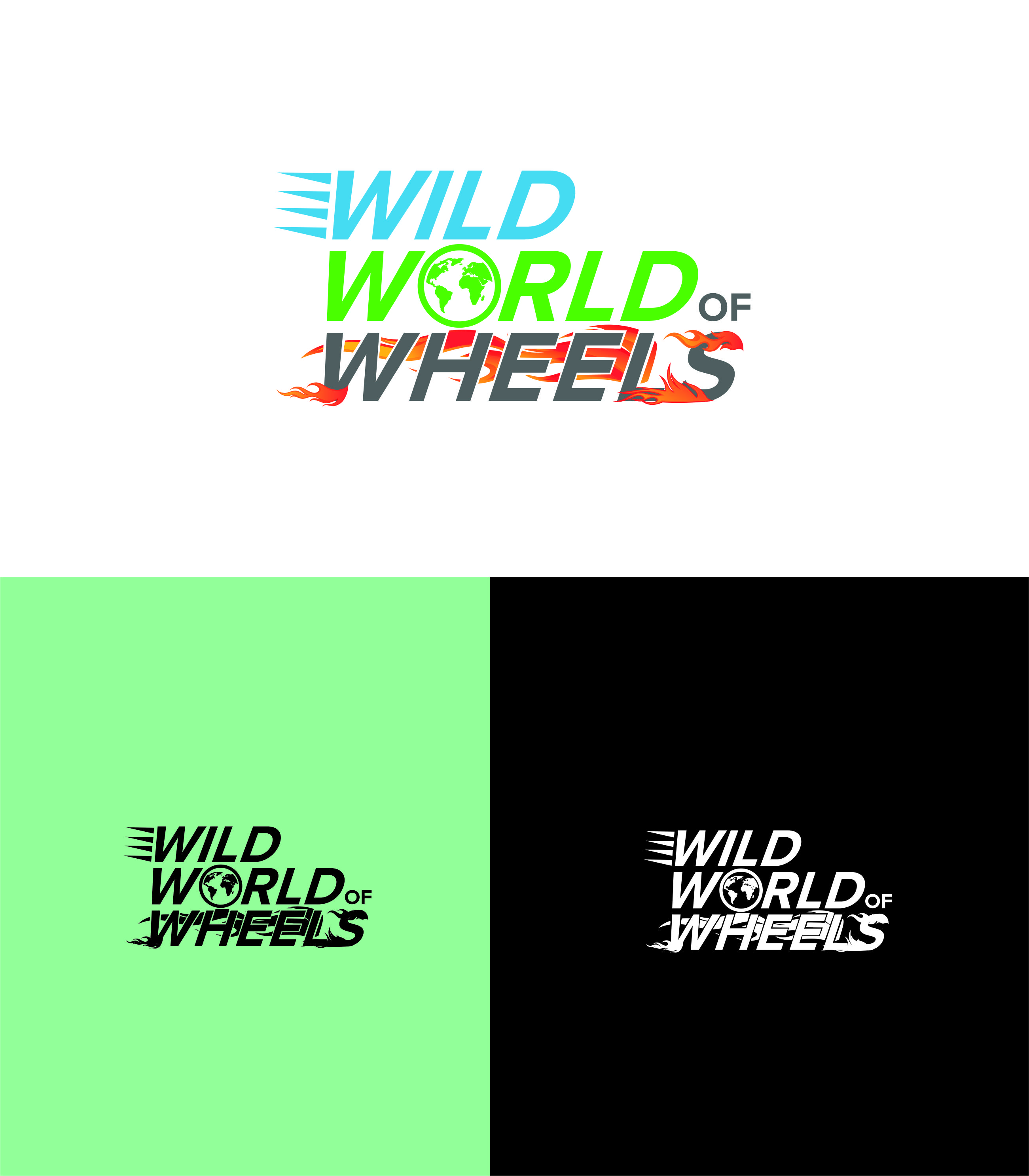 Logo Design by dorna 2 for Electric Avenue, World of Carts & ECycles | Design #23824971