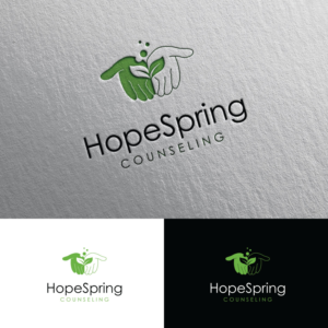 HopeSpring Counseling | Logo Design by Rii