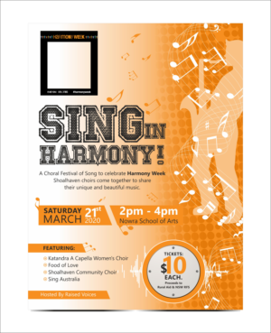 Poster/flyer design needed for Choral Concert | Poster Design by Fine Graphics House
