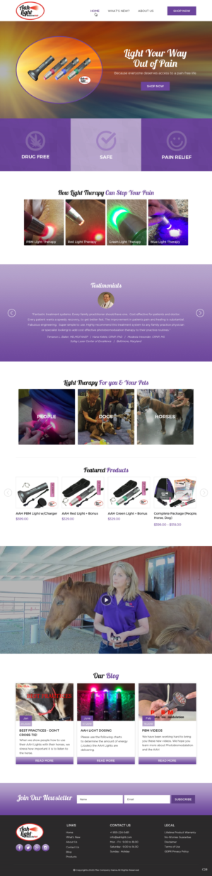 Web Design by pb for Amy Boyack | Design: #23738987