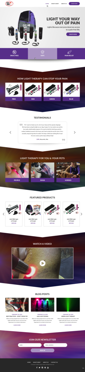 Web Design by pb for Amy Boyack | Design: #23738991