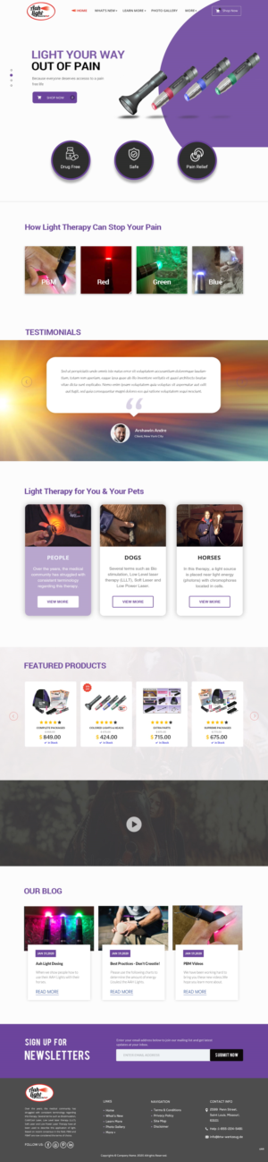 Web Design by pb for Amy Boyack | Design: #23746171