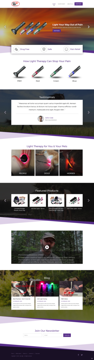 Web Design by pb for Amy Boyack | Design: #23746173