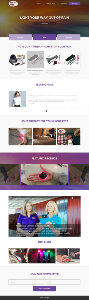 Web Design by Gexton for Amy Boyack | Design: #23745038