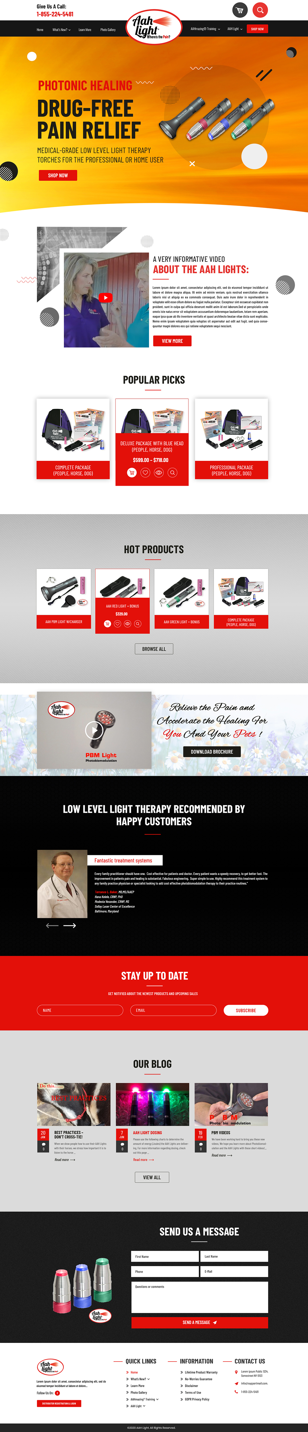 Web Design by SAI DESIGNS for Amy Boyack | Design #23747061