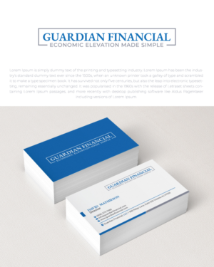 Design de Logo par R.design pour Guardian Financial | Design : #23734094