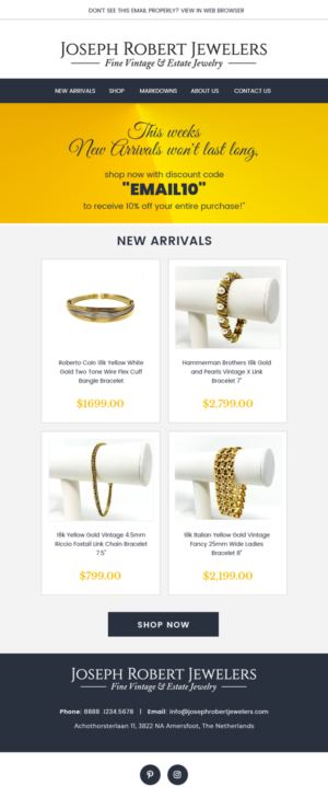 Email Marketing Design by Expert Designer for this project | Design: #23743960