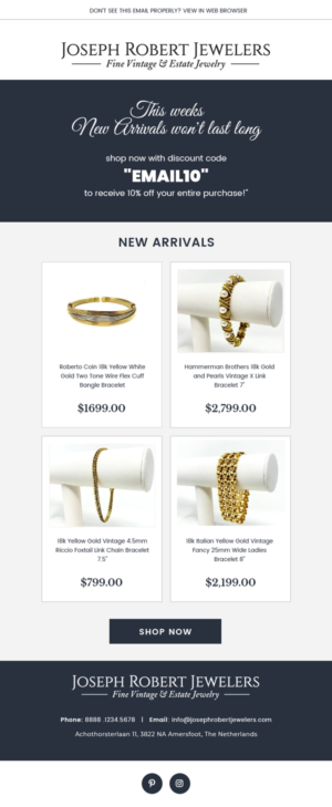 Email Marketing Design by Expert Designer for this project | Design: #23749173