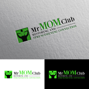 MrMomClub "Restoring and Strengthening Connection." | Diseño de Logo por Rii