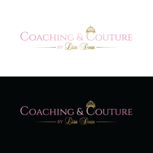 Lisa Dean or By Lisa Dean in a FANCY GOLD FONT | Logo Design by Rii