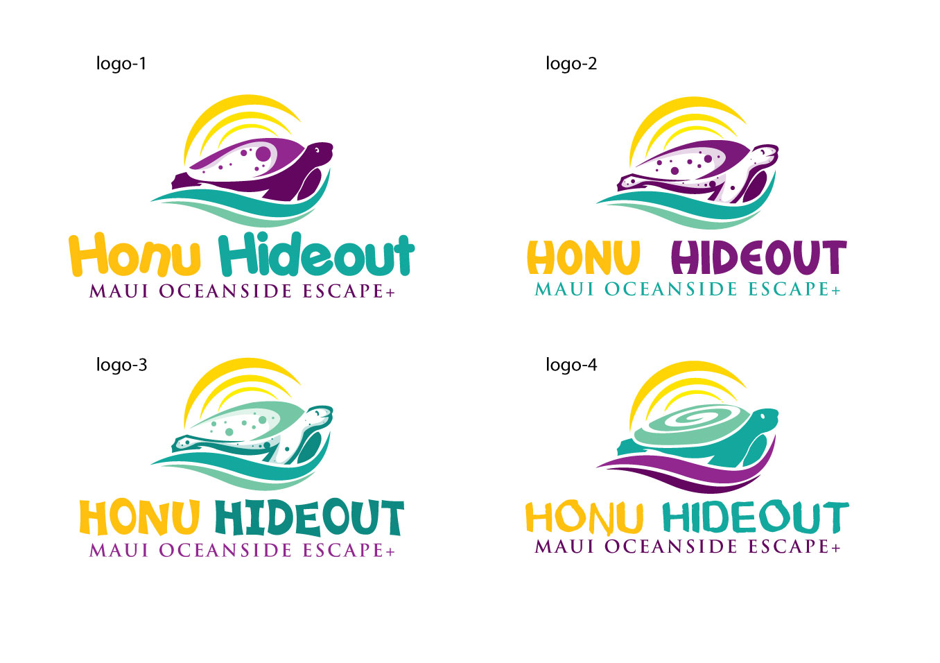 Diseño de Logo por logoQ para Honu Hideout LLC | Diseño #23768226