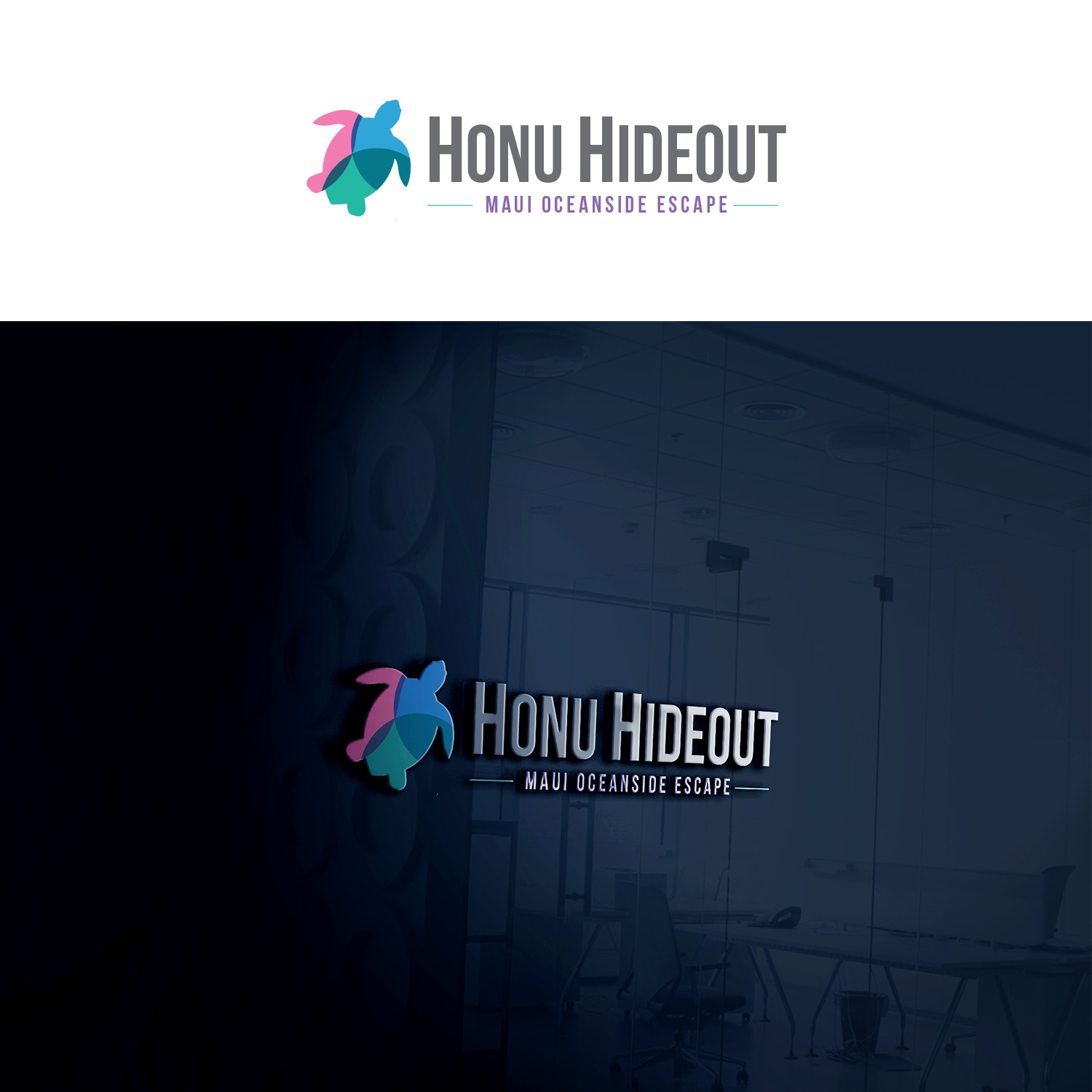 Logo Design by Maxo-Biz for Honu Hideout LLC | Design #23744520