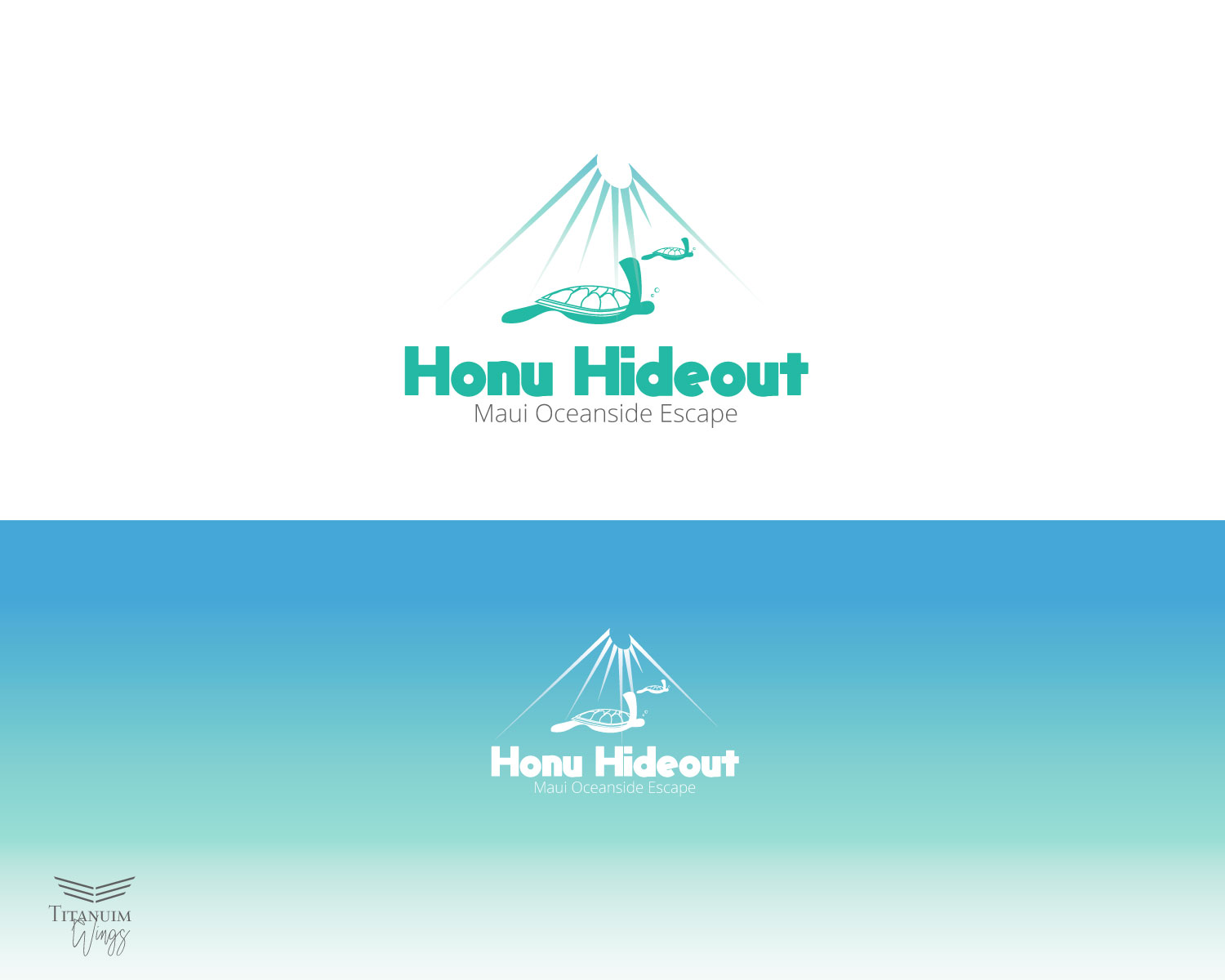 Logo Design by titanium wings for Honu Hideout LLC | Design #23747412