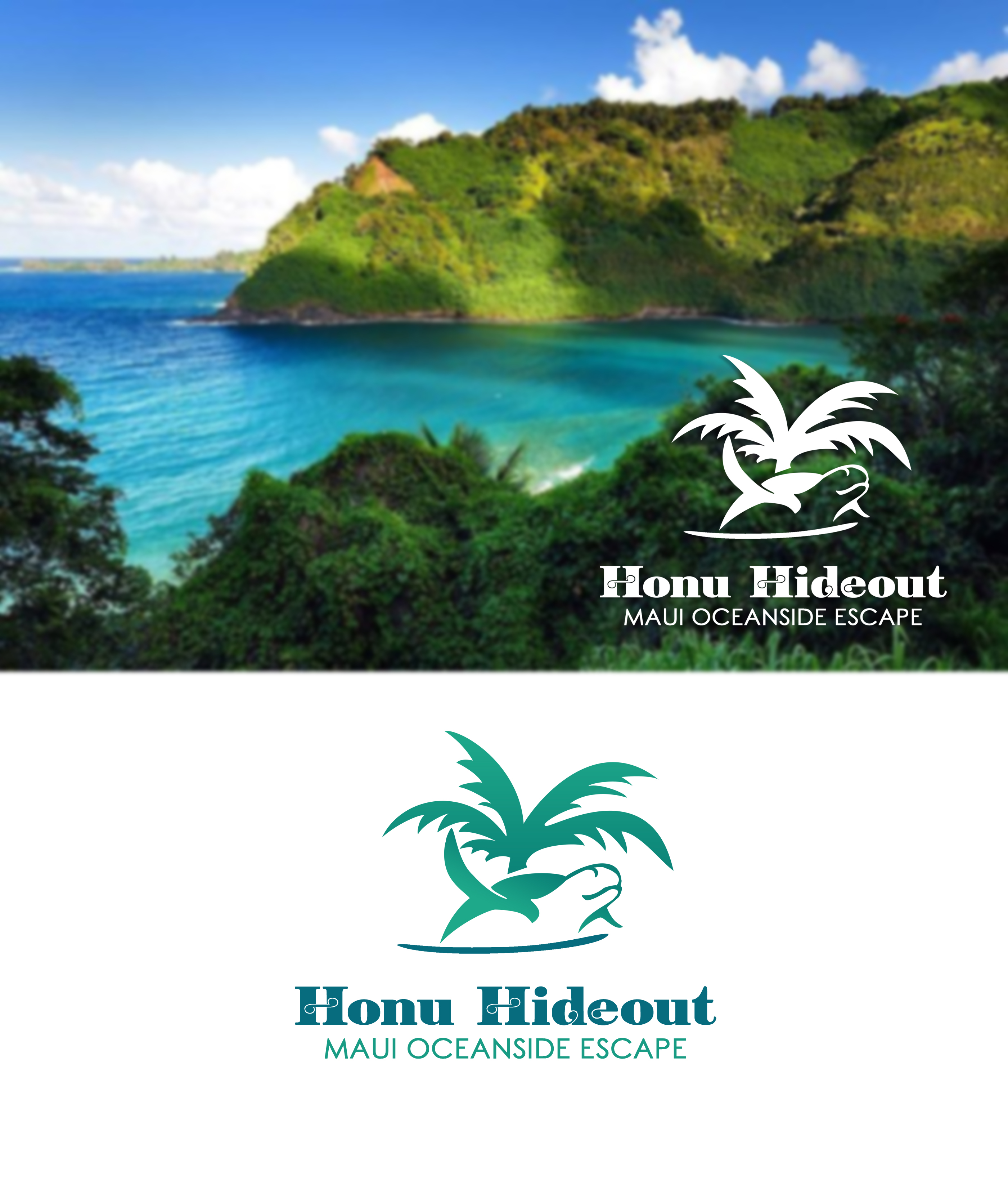 Logo Design by Ana Gocheva for Honu Hideout LLC | Design #23741446