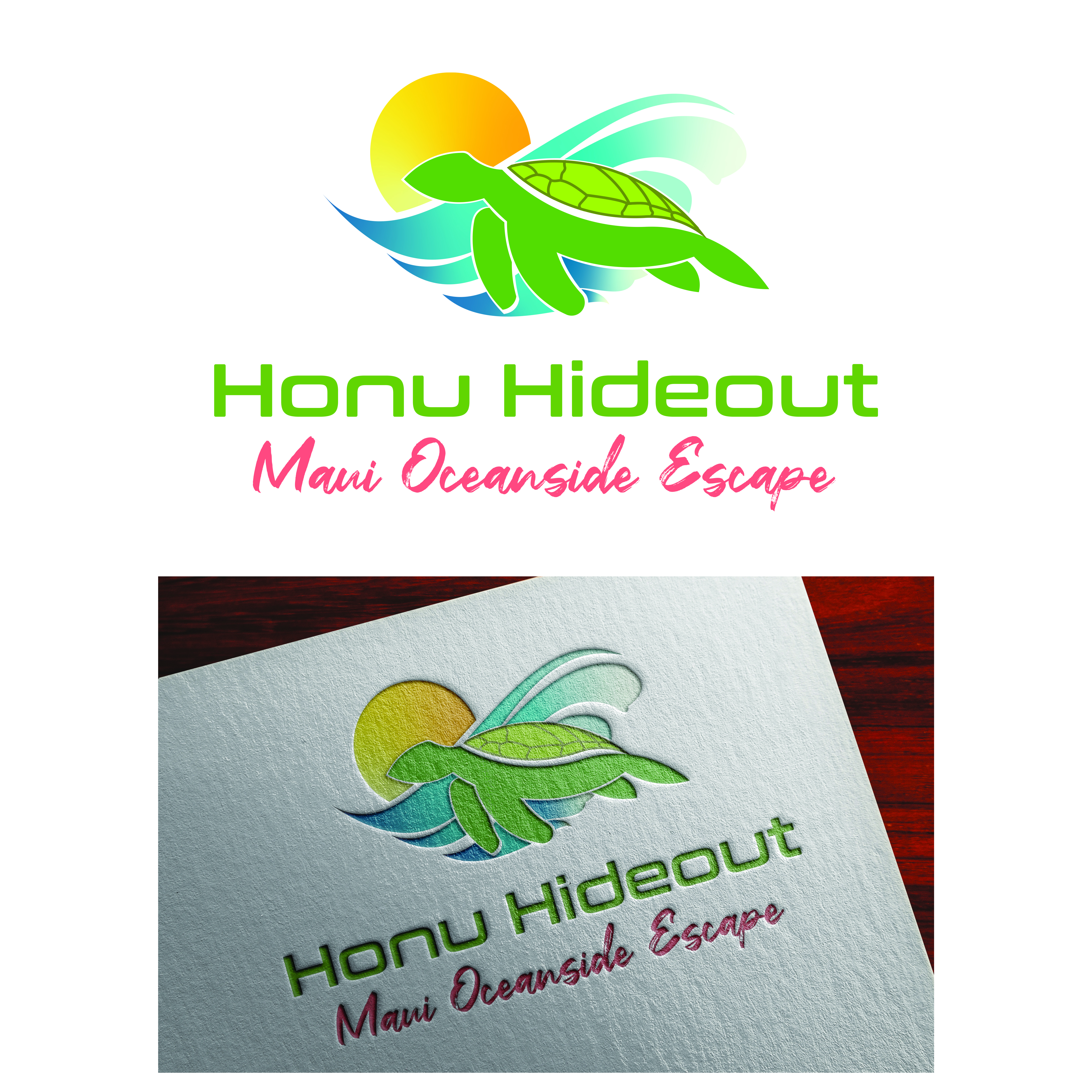 Diseño de Logo por arfka para Honu Hideout LLC | Diseño #23765128