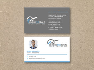 Home inspection business! professional look attracting customers just by looks. Read must haves | Diseño de Tarjeta de Presentación por Moumita_