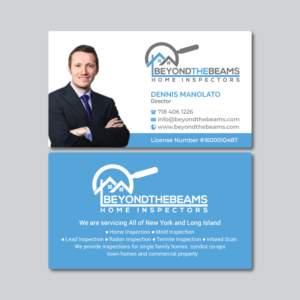 Home inspection business! professional look attracting customers just by looks. Read must haves | Business Card Design by R.design