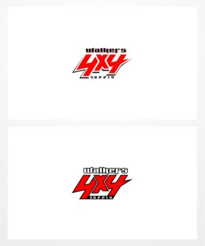 Logo Design by ace_art™ for Walkers 4x4 Supply | Design: #23806816