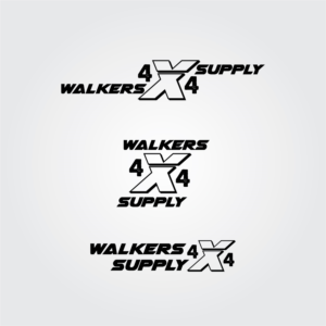 Logo Design by Maxo-Biz for Walkers 4x4 Supply | Design: #23745570