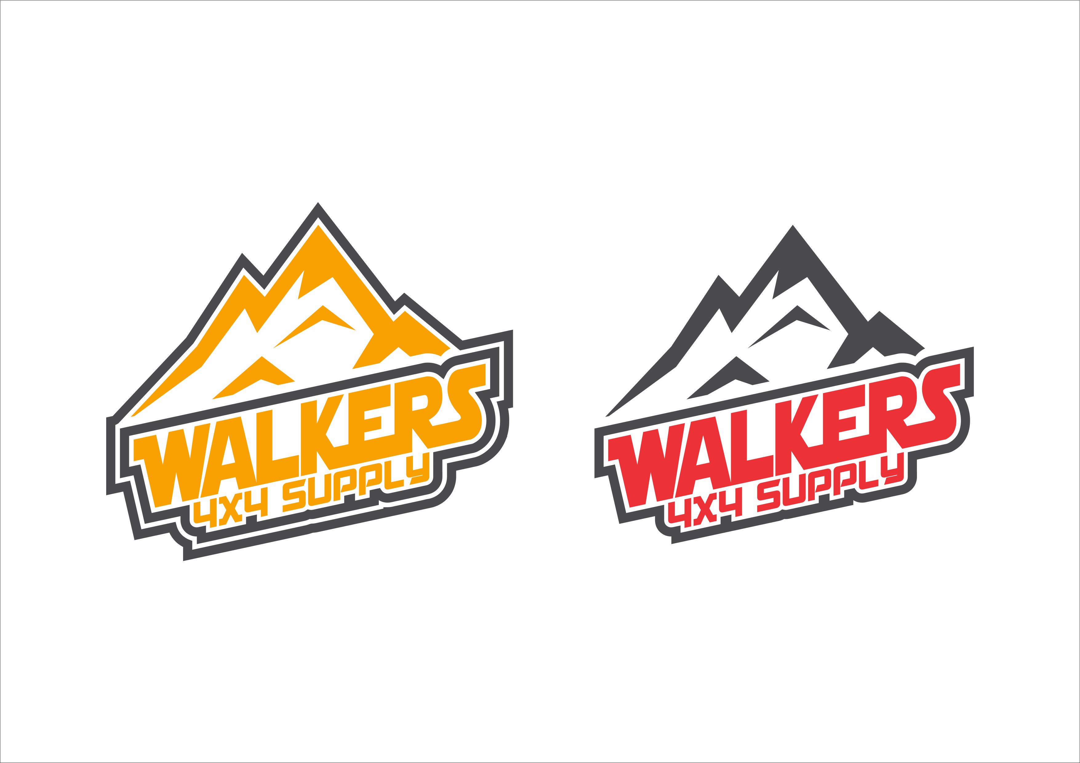 Logo Design by kkopi for Walkers 4x4 Supply | Design: #23778721