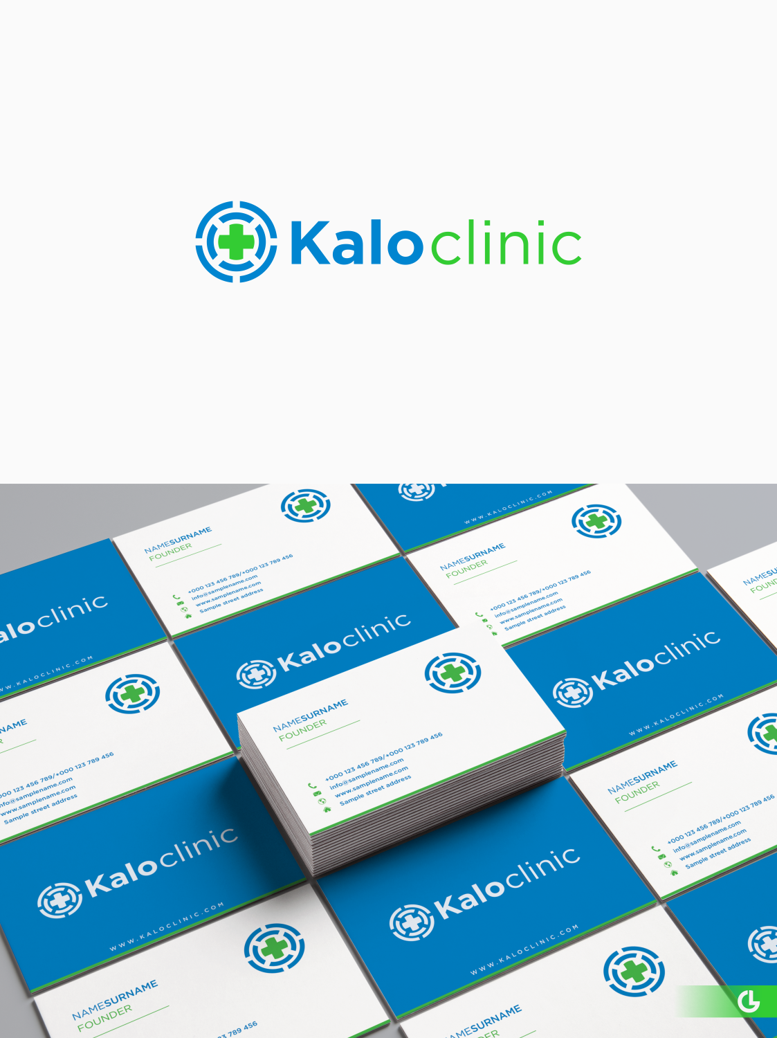 Logo-Design von R!CKY für Ricardo Lobato de Faria Medical Corporation | Design #23781347