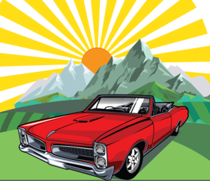  lowrider car representing my city clothing brand | Diseño de Camiseta por Pinky 