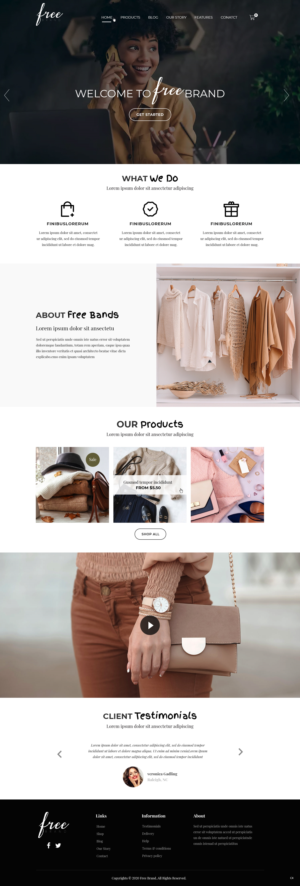 Design Shopify par pb pour lgsalensky@gmail.com | Design : #23753741