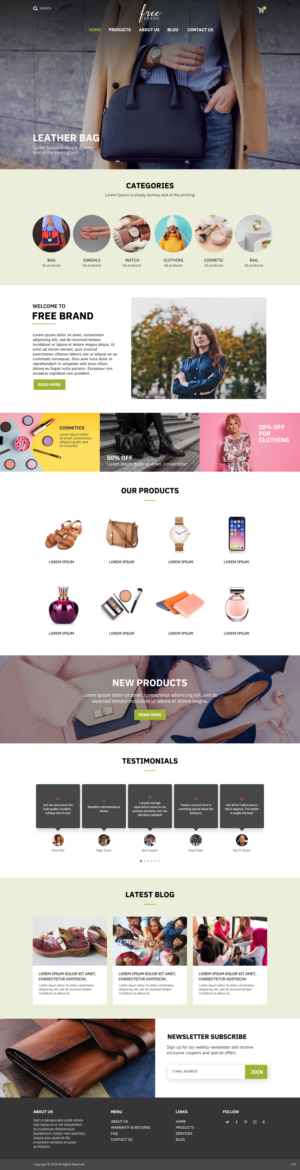 Design Shopify par pb pour lgsalensky@gmail.com | Design : #23753750