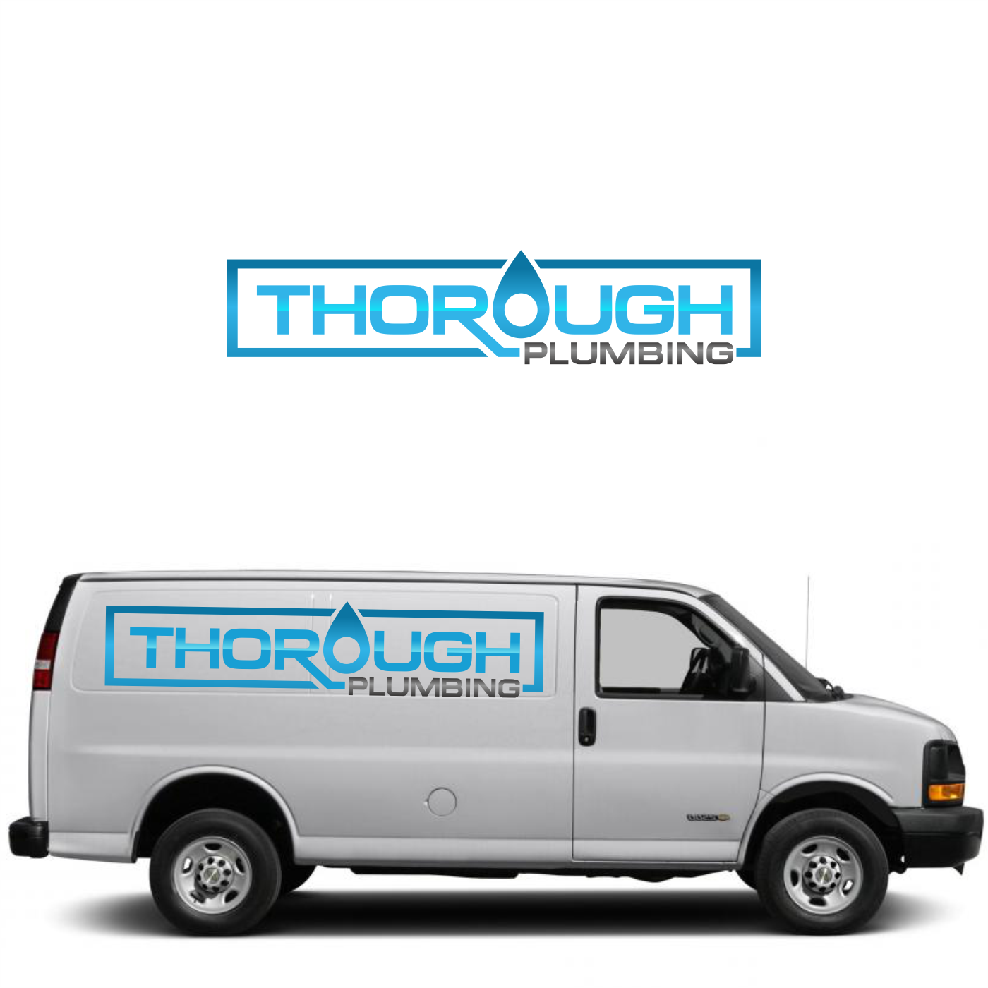 Logo Design by Arham Hidayat for Thorough Plumbing | Design #23769020