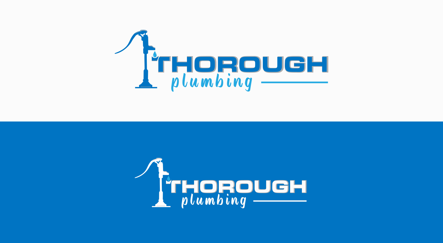 Diseño de Logo por fatiyadesign para Thorough Plumbing | Diseño #23762242