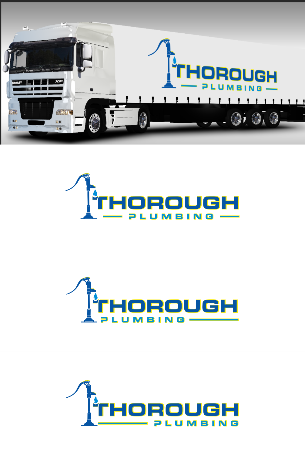 Logo Design by fatiyadesign for Thorough Plumbing | Design #23779414