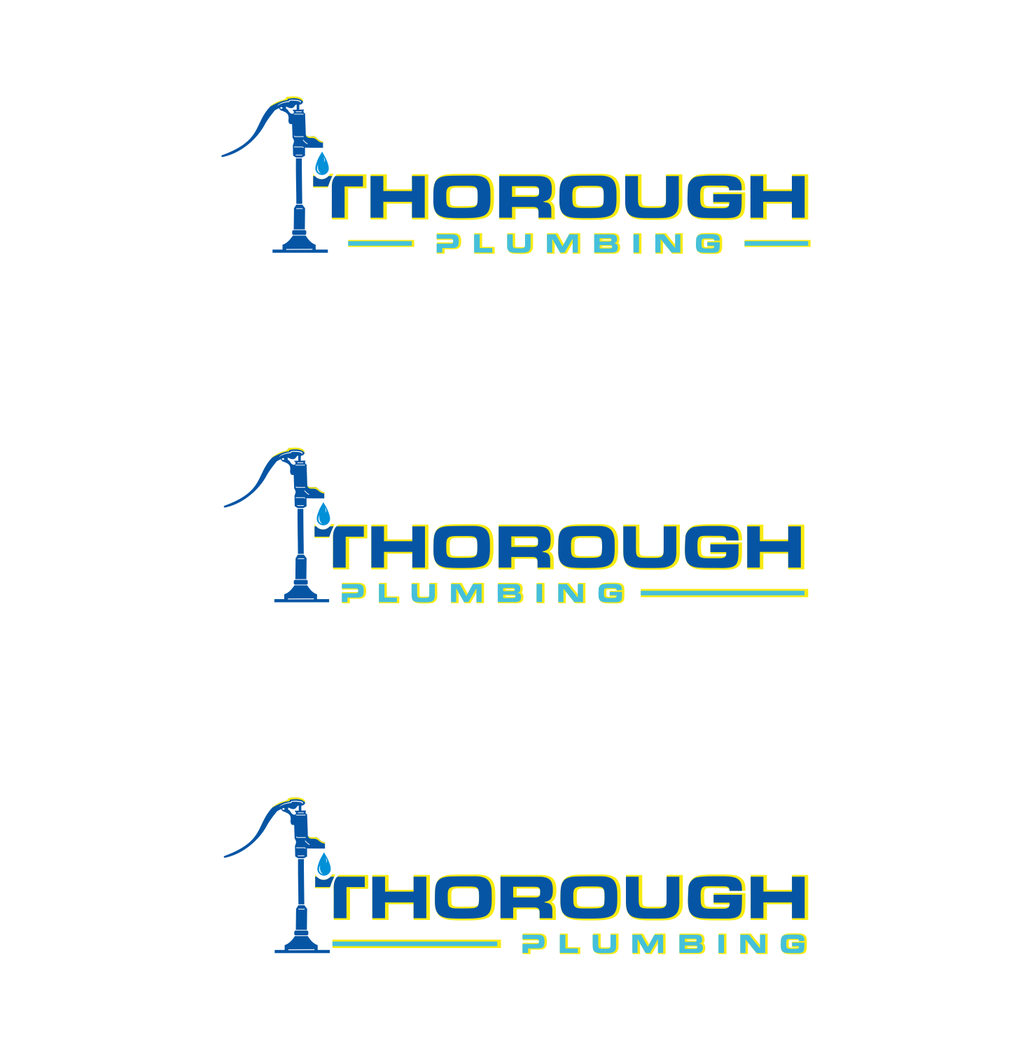 Logo Design by fatiyadesign for Thorough Plumbing | Design #23779495