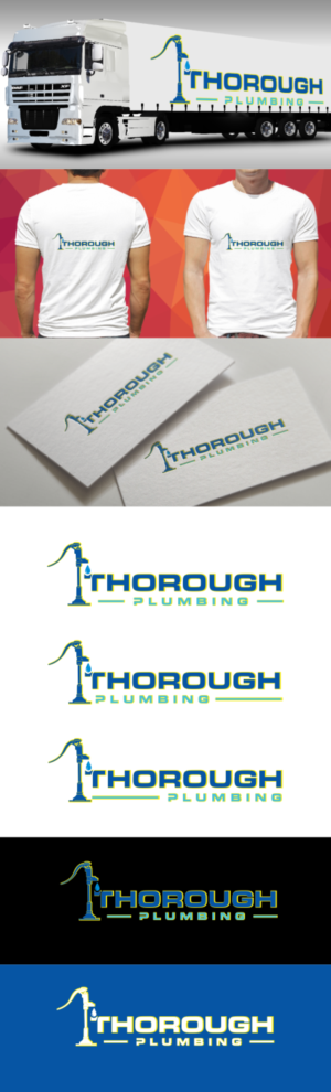 Logo Design by fatiyadesign for Thorough Plumbing | Design: #23787603