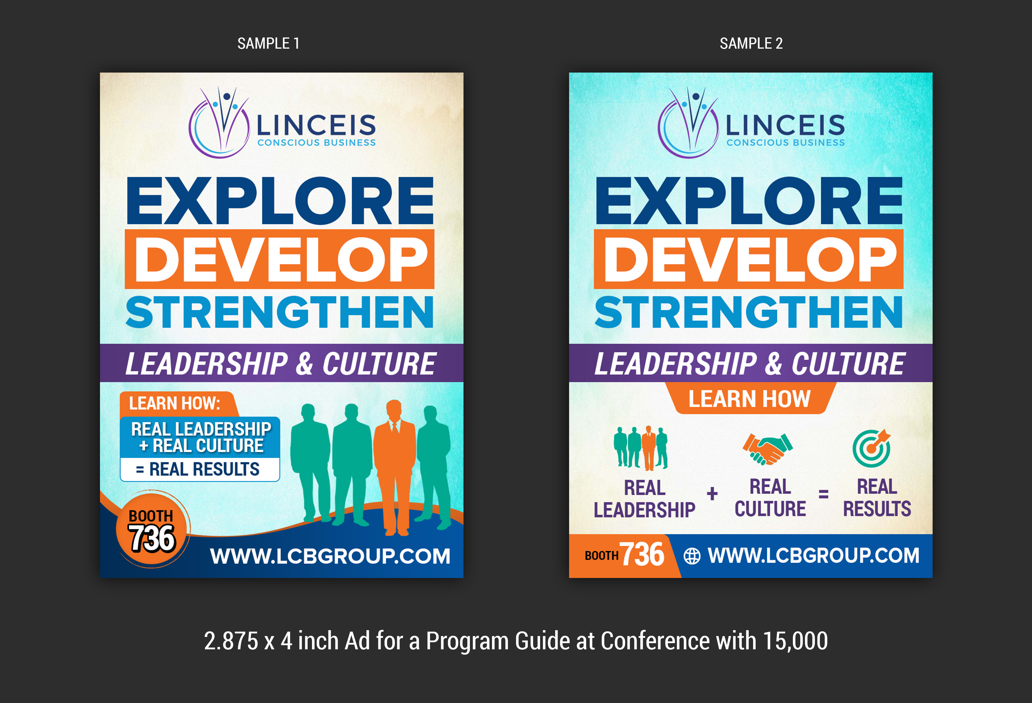 Advertisement Design by ARTOGRAPHY for Linceis Conscious Business Group, LLC | Design #23747279
