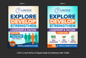 Advertisement Design by ARTOGRAPHY for Linceis Conscious Business Group, LLC | Design #23747279