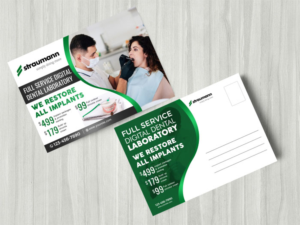 Postcard Design by LAXMI DESIGNHUB for Weber Dental Laboratory | Design: #23783838