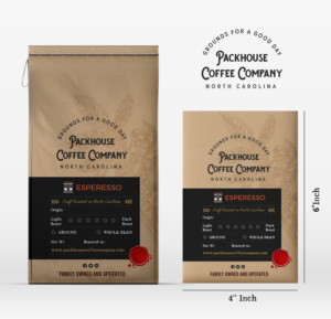 Label Design by SAI DESIGNS for Packhouse Coffee Company | Design: #23840523