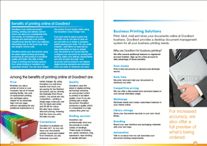 Brochure Design by Ekanite for RGB Digital Print | Design: #950387