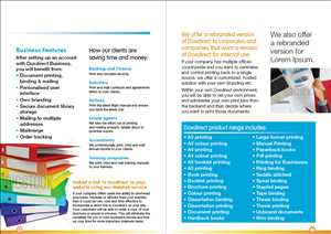 Brochure Design by Ekanite for RGB Digital Print | Design: #950390