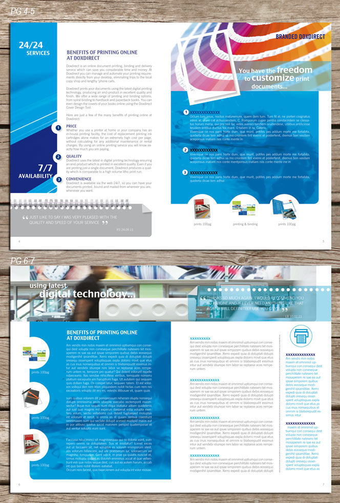 Diseño de Brochure por san011 para RGB Digital Print | Diseño #952333
