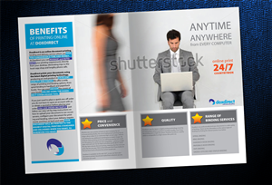 Online document printing company - needs a sales & marketing brochure